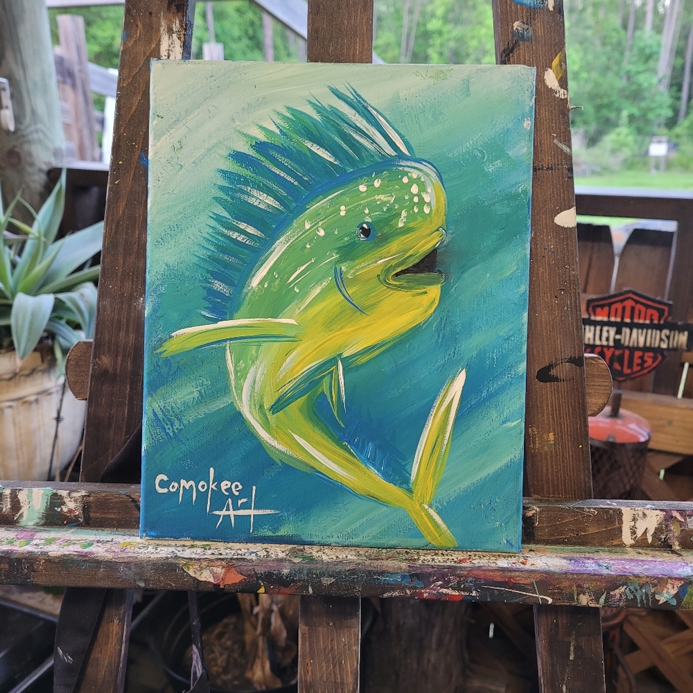 Mahi Mahi Original Painting